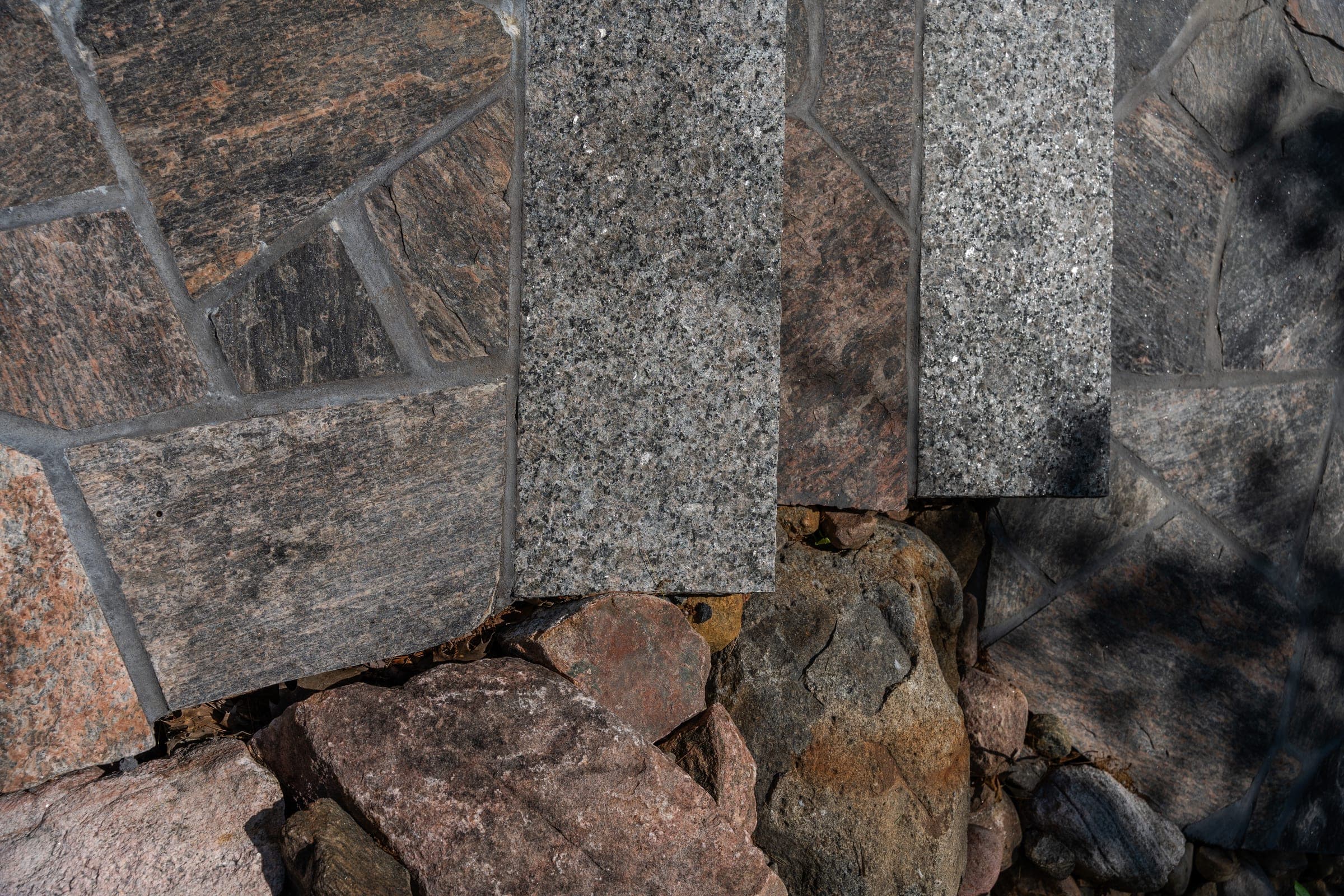 Midhurst Granite quarried stone