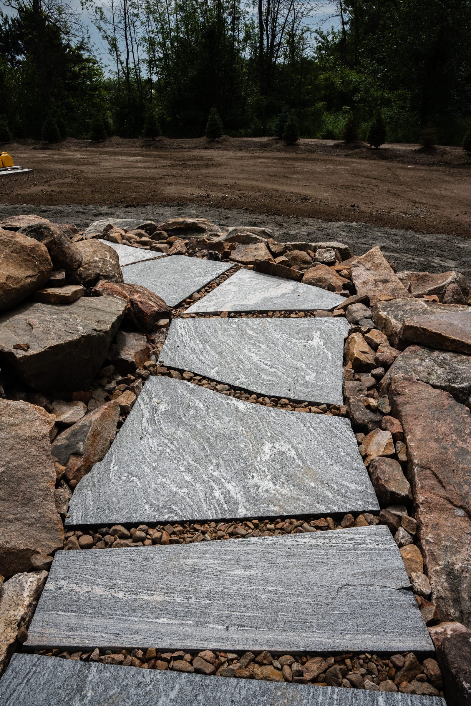 Midhurst Granite installation